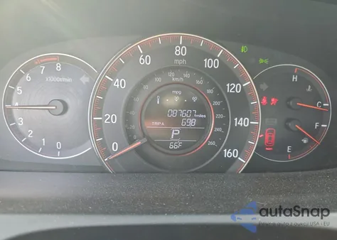 2016 Honda Accord Exl from USA, damaged, VIN 1HGCT1B87GA012746